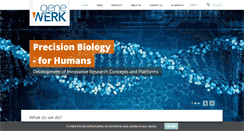 Desktop Screenshot of genewerk.com