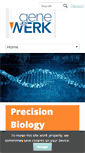 Mobile Screenshot of genewerk.com